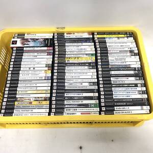 07w7303 ★1円~ プレステ2ソフト ジャンク品 88本大量まとめ(キングダムハーツ、ファイナルファンタジーX-2、太鼓の達人など) 中古品