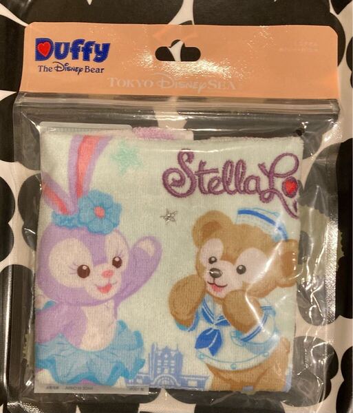 ↓新品未開封★東京ディズニーシー★限定ステラルー&ダッフィー ミニタオル ダッフィー&フレンズ