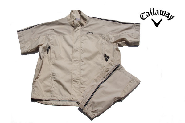 送料無料★【中古】キャロウェイ|Callaway|2WAYウィンドブレーカー|メンズゴルフウェア|LL