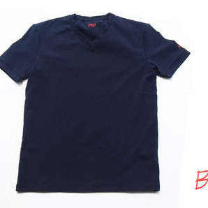 送料無料★【中古】ボブ|BOB|VネックTシャツ|S