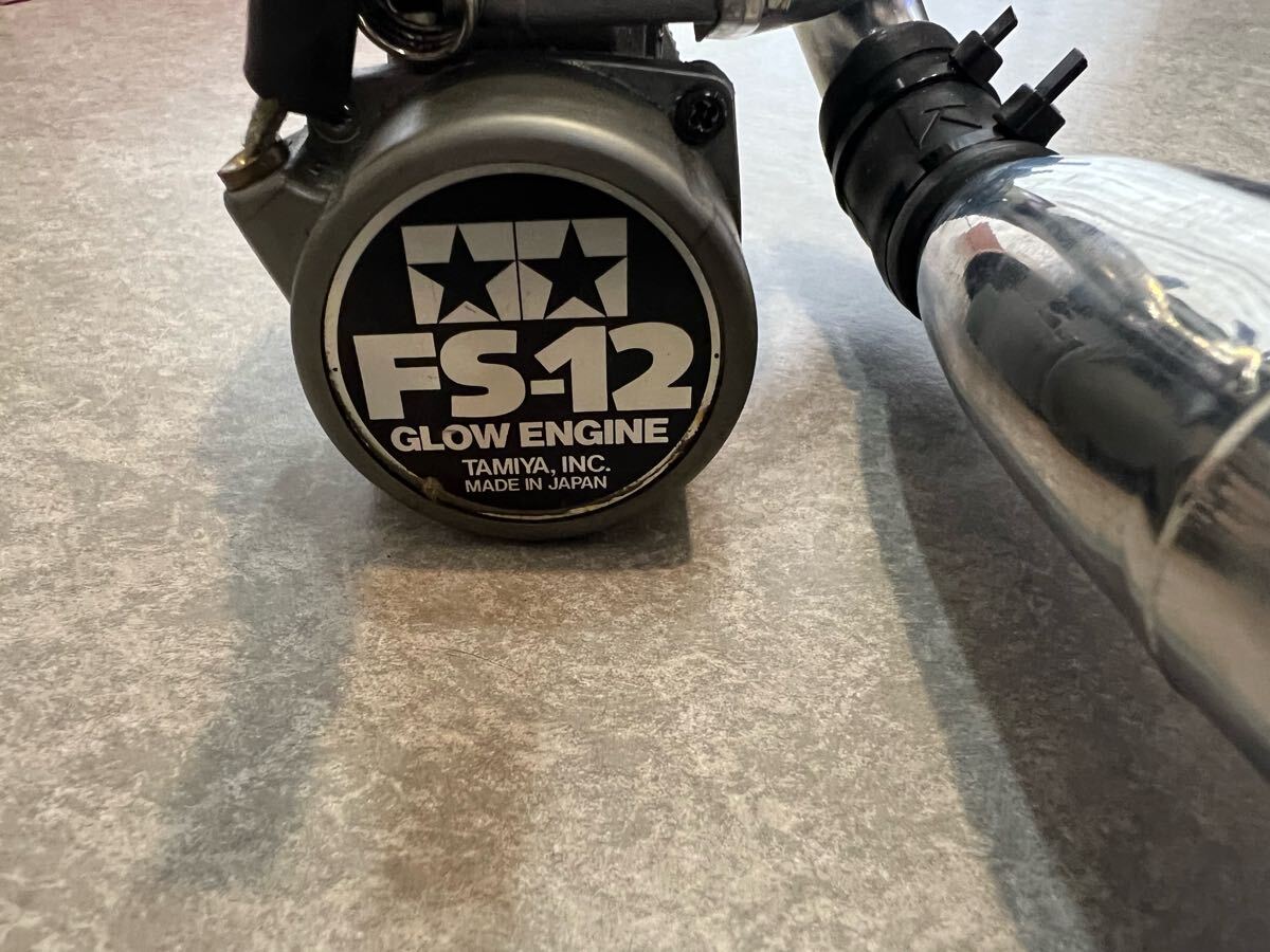 Amazon | 未使用 タミヤ FS-12FZエンジン マフラー付き 排気量