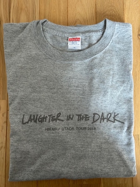 ■ツアーTシャツ■宇多田ヒカル LAUGHTER IN THE DARK TOUR 2018 サイズXL