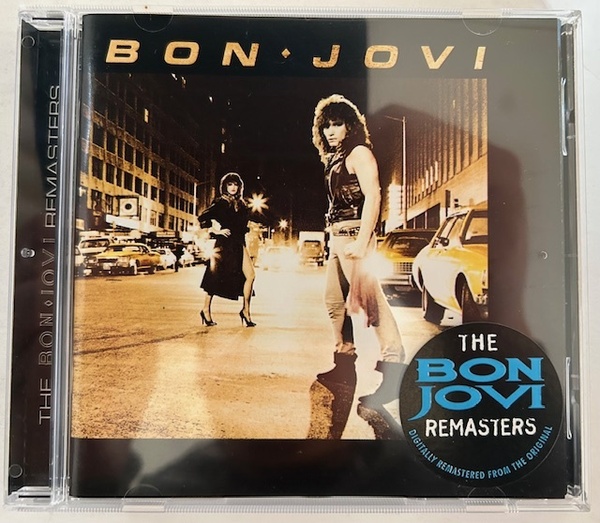 ■欧州製CD■BON JOVI-ボン・ジョヴィ/S.T.1st 爆音デジタル・リマスター HYPEステッカー付 美品