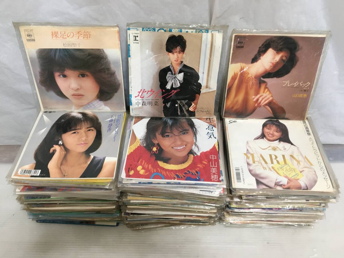 シュリンク付き、松田聖子 レコードLP版 2枚、まとめ売り