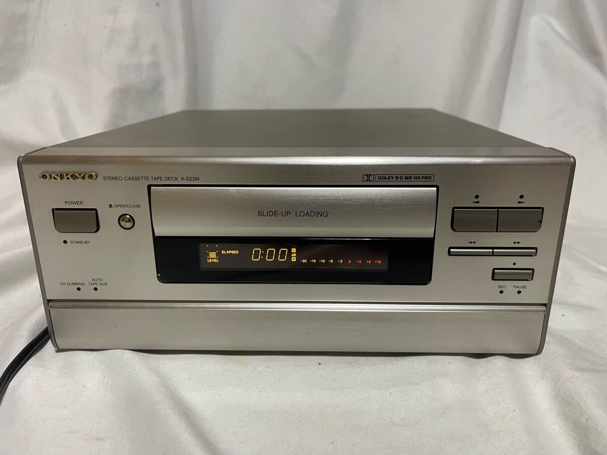 Yahoo!オークション -「onkyo k-522」(カセットデッキ