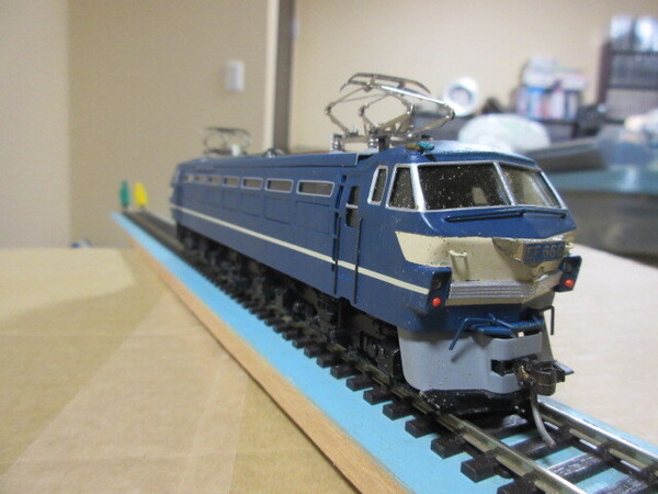 国鉄 EF66 0番台 直流電気機関車 HOゲージ(金属製・カツミ/エンドウ製)