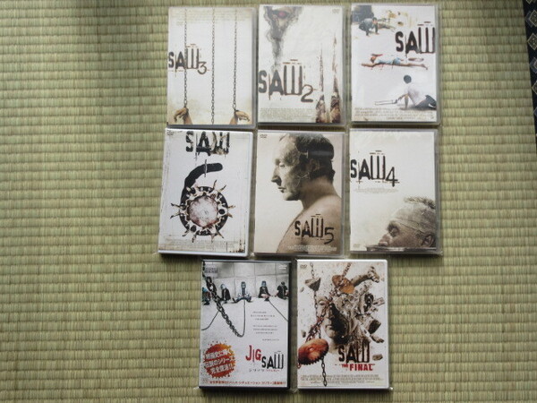 SAW (ソウ)8点セット (すべて日本語吹替付)