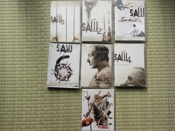 SAW (ソウ)7点セット (すべて日本語吹替付)