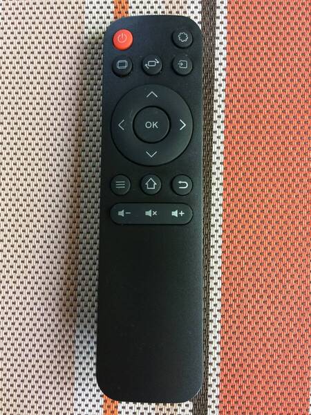 送料無料★Heyup Boxe Lite★純正★プロジェクター用リモコン★型番不明★中古★動作品★返金保証あり★