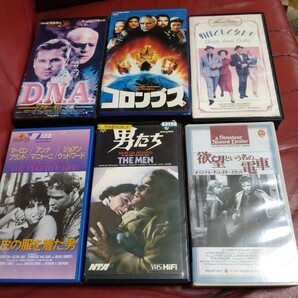 マーロン・ブランド 映画 VHS 6本セット 貴重 入手困難あり 洋画 レンタル落ちあり