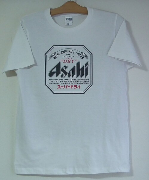 新品・送料込★日本ビールTシャツ★黒М半袖★アサヒスーパードライ★生ビール★asahi