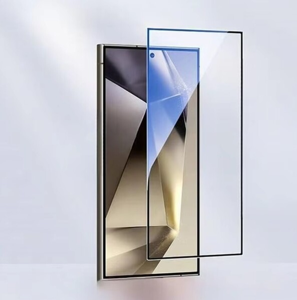 Galaxy S25 Ultra SC-52F SCG32 ガラス フィルム 指紋認証対応 ギャラクシー s25 ウルトラ フルグルー 全面接着 fingerprint unlock