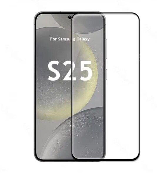 Galaxy S25 ガラス フィルム 指紋認証対応 ギャラクシー s25 SC-51F SCG31 フルグルー 全面接着 ガラスフィルム fingerprint unlock