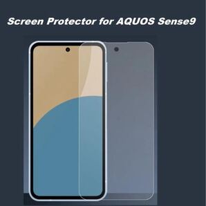AQUOS sense9 アクオス センス 9 ナイン aquos ガラス 保護フィルム SH-53E SHG14 SH-M29 強化ガラス 衝撃吸収 飛散防止 指紋防止