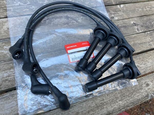 評価◎!信頼のホンダ純正品!新品!インテグラ ハイテンション プラグコード セット B18C B16A DC2 タイプR DB8 DA6 DA8 JDM usdm 無限 US