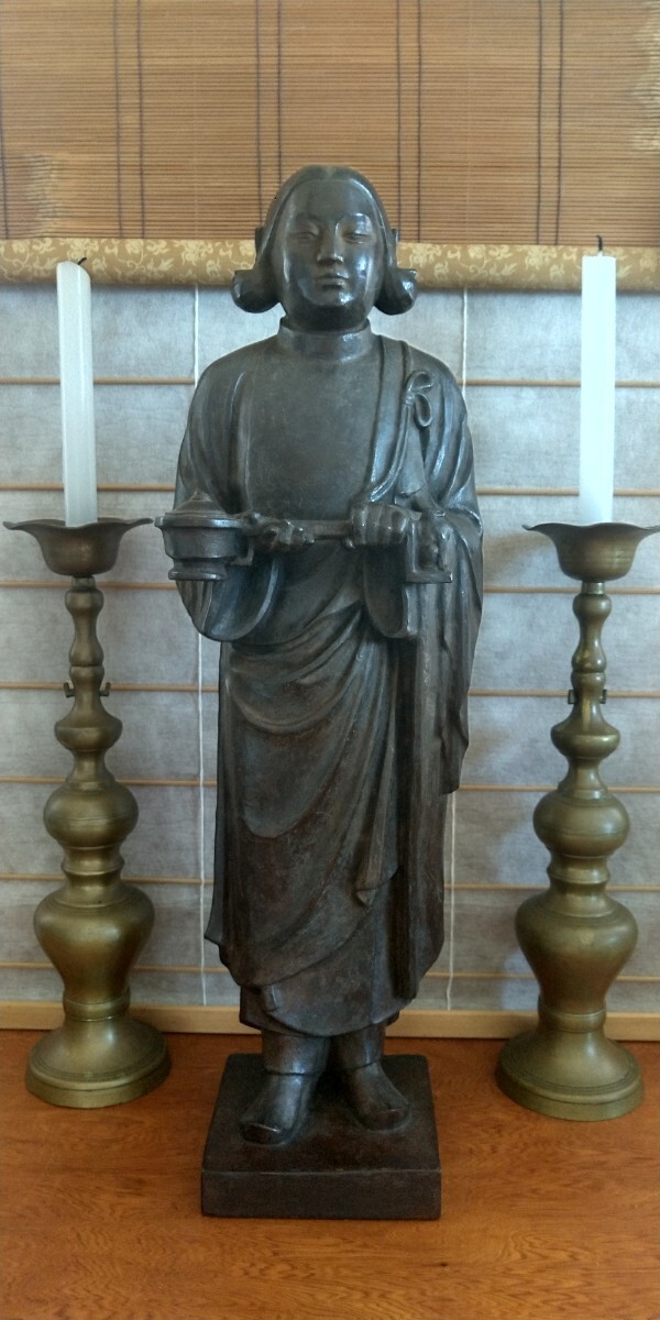 Amazon.co.jp: ∞M∞ 聖徳太子十六歳孝養像 ブロンズ製 板坂辰治