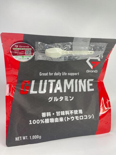 0042 グロング グルタミン パウダー 1kg Lグルタミン