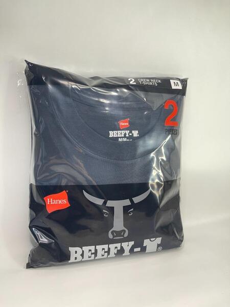 0041 BEEFY-T 綿100% ヘビーウェイトT 黒 Mサイズ 2枚セット