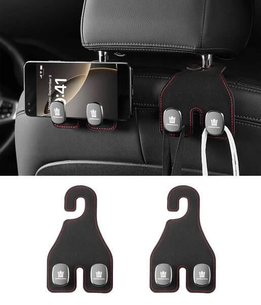 本革調 カー 簡単取付 耐荷重強く 荷物かけ 収納 用品 車 適用 220系 210系 便利グッズ 200系 20系 18系 17