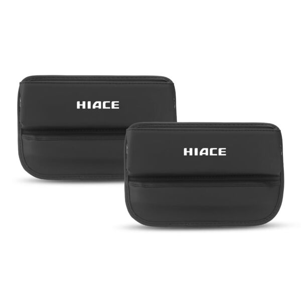 【ハイエース 専用】シートサイド ポケット HIACE 専用ロゴ 車用 隙間 収納ボックス ハイエース 200系 ワゴン スーパー
