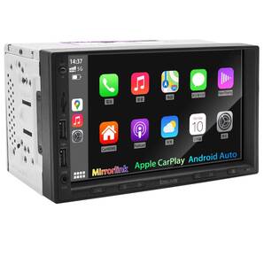 7インチ 2DIN ディスプレイ オーディオ 30バンドEQ 1024×600P IPSタッチパネル KASUVAR FM/AMラ