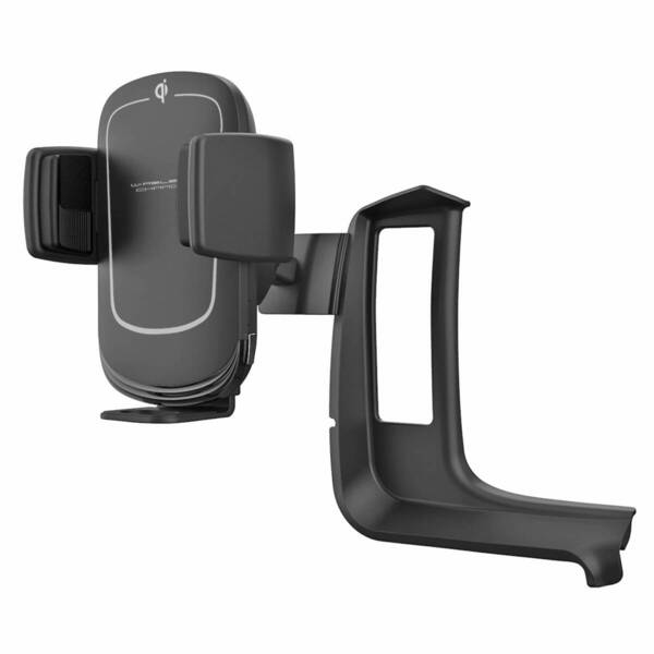 NSK-TY003 自動で回転してスマホを横置き 専用設計のワイヤレス充電スマホホルダー2 バン/ワゴン/コミューター4型~6型に