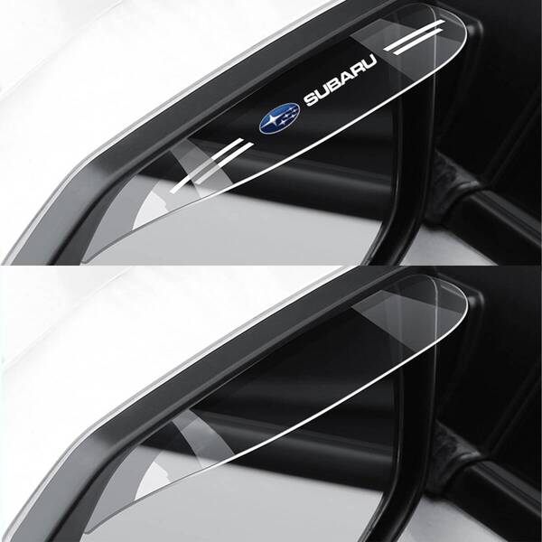 (For Subaru) スバル対応アクセサリー 簡単取付 外装パーツ 車用 雪防止 雨防止 撥水 サイドミラー サイドミラー 防
