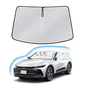 車用サンシェード UVカット 2023年-現行 遮光シェード S235 日よけ 16代目 ハンドルサンシェード Crossover