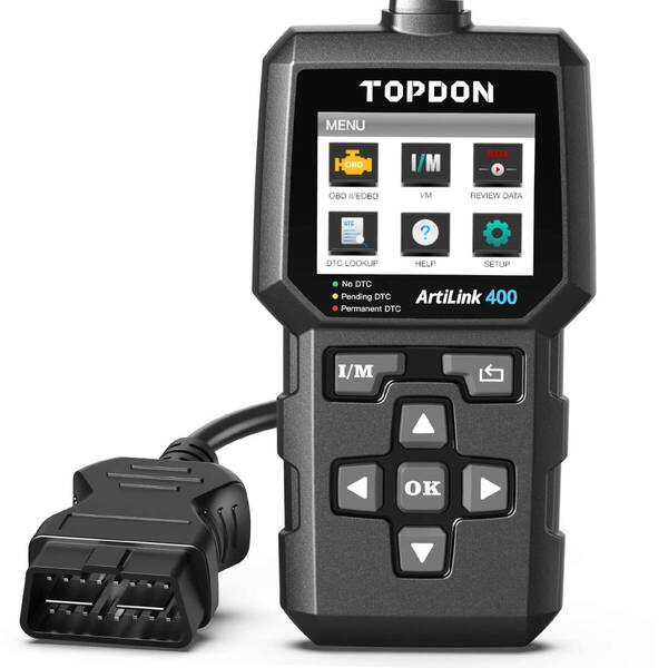 AL400 obd2 診断機 日本語 TOPDON 車 故障診断機 トヨタ bmw ベンツテスター スキャンツール エンジン警告灯