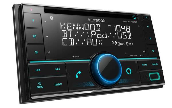 2DINレシーバー DPX-U760BT MP3 WMA AAC ケンウッド WAV FLAC対応 CD USB iPod Blu