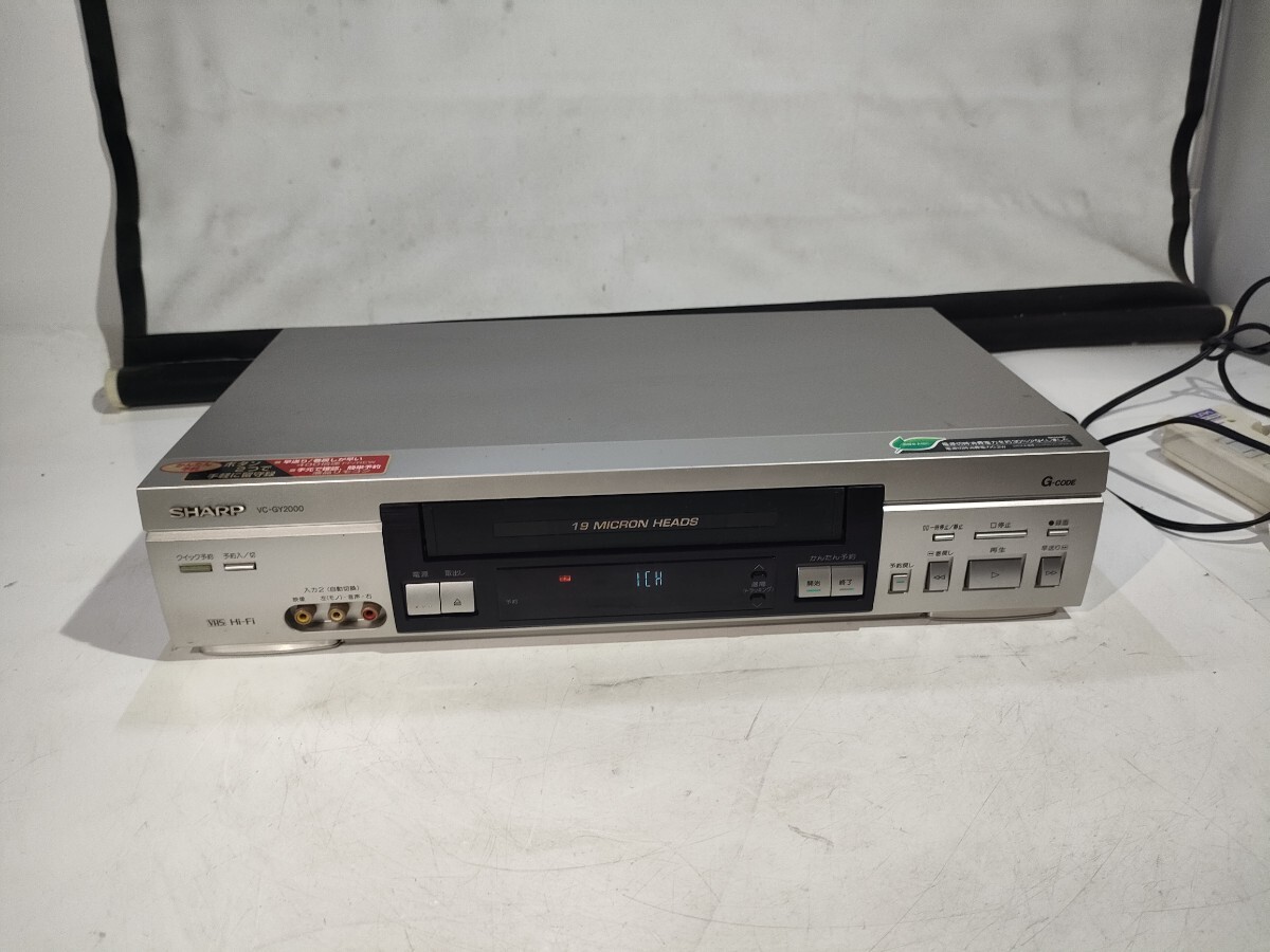2025年最新】Yahoo!オークション -sharp シャープ ジャンク(VHS