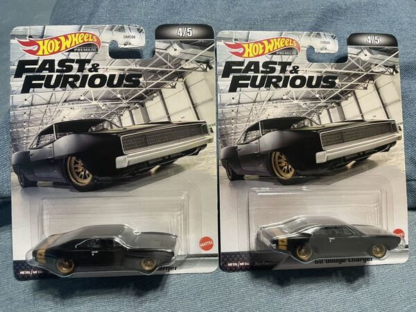 送料込2台セット Hotwheels '68 ダッジ チャージャー ホットウィール ワイルドスピード dodge charger fast furious ワイスピ