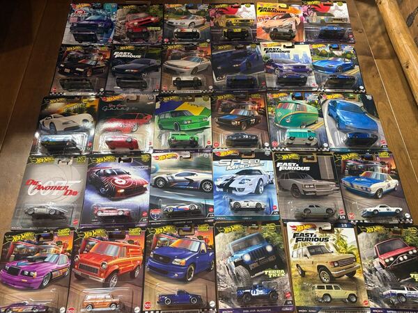30台セット ホットウィール リアルライダー 大量 まとめ売り hotwheels ブールバード ワイルドスピード ワイスピ ミニカー FAST FURIOUS