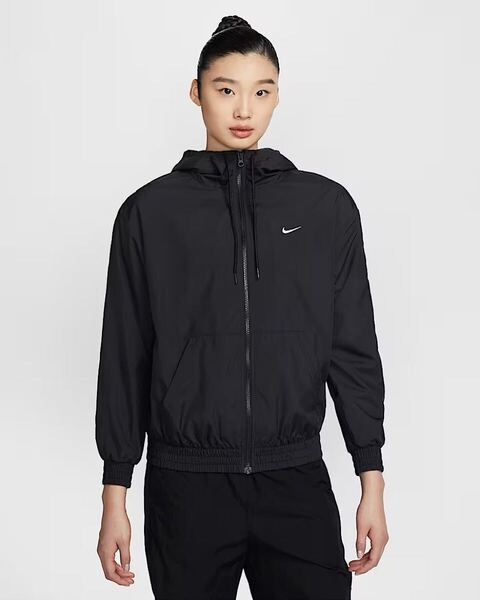 ナイキ スポーツウェア クラシック ウーブン ウィメンズ ルーズ UV プロテクション フーデッド ジャケット NIKE W NSW CLASSIC WOVEN