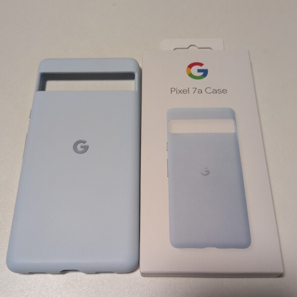 Google Pixel 7a 純正ケース Sea グーグルピクセル 箱あり
