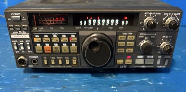 送料無料 KENWOOD ケンウッド TS-811 811 TRANSCEIVER トランシーバー 無線機 マイクセット