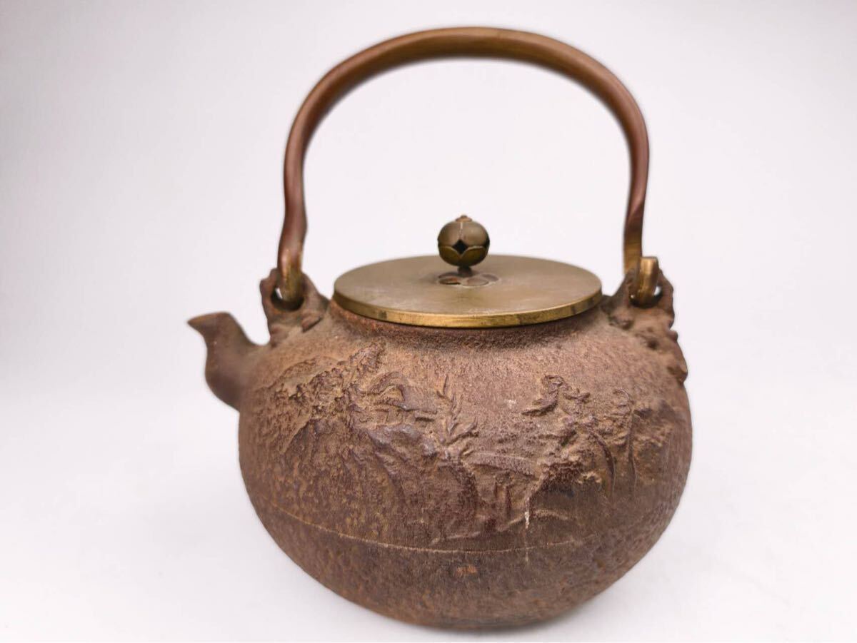 Yahoo!オークション - 【初だし】南部鉄器 鉄瓶 2点セット/急須