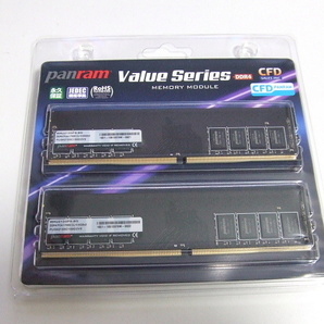 CFD PANRAM W4U2133PS-8G DDR4-2133 PC4-17000 CL15 8GB×2枚 16Gデスクトップ用メモリ