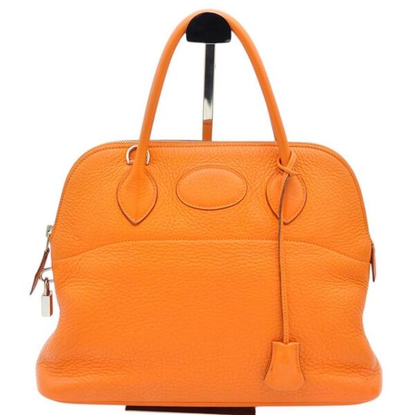 HERMES エルメス 美品 ボリード31 オレンジ □H刻印 ハンドバッグ