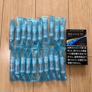 送料無料 プルームテックプラス/ウィズ用 メビウス プレミアムゴールド フローズン 20本 純正