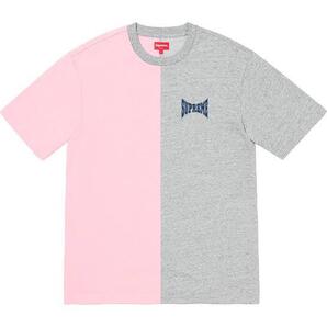 送料無料☆国内正規品☆極美品☆Supreme☆19fw☆split s/s top☆Mサイズ☆small box☆arc☆s logo☆pocket☆north☆champion☆tee