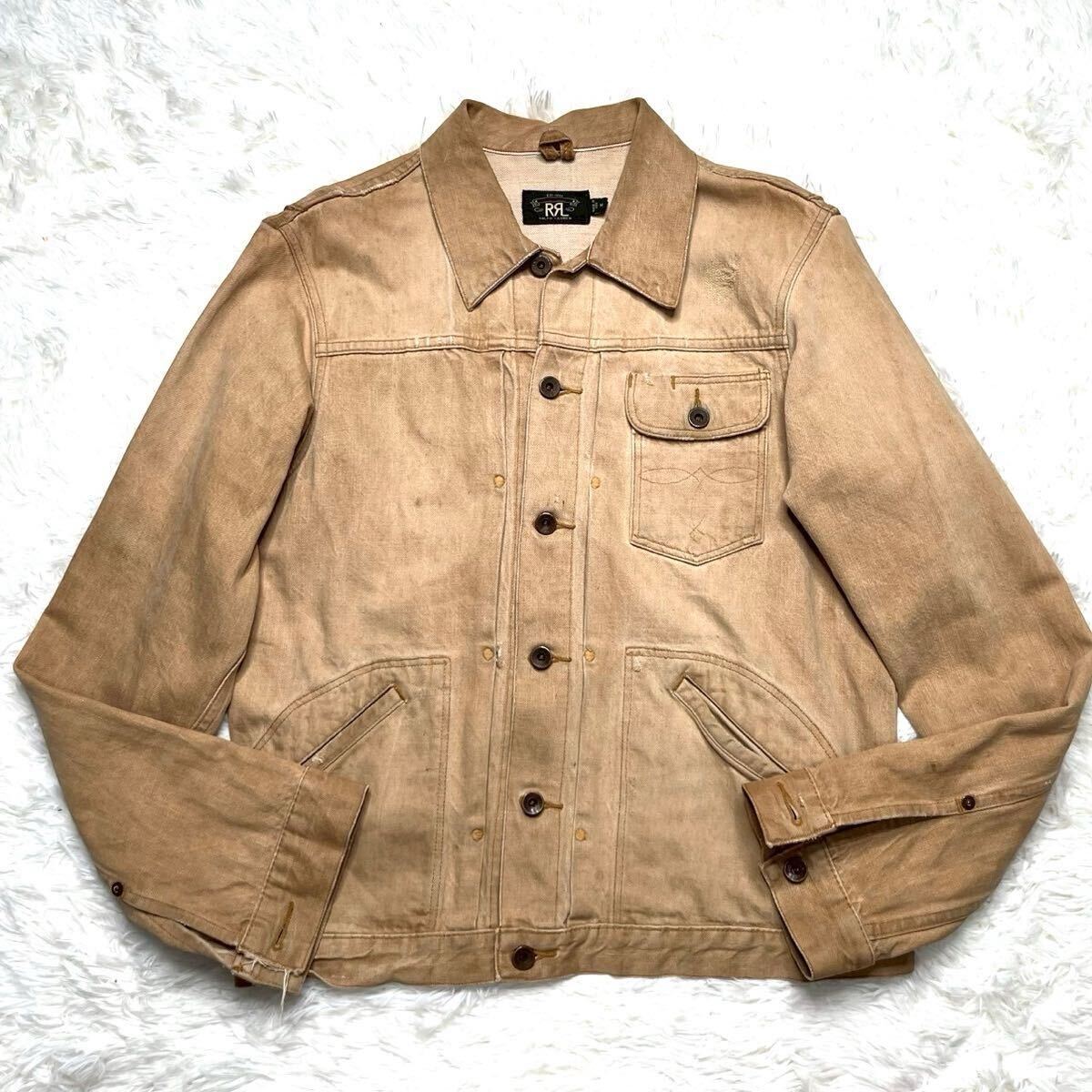 お値下げ中❁︎RRL ラルフローレン デニムジャケット　新品 POLO RALPH LAUREN ポロ ラルフローレン デニムジャケット