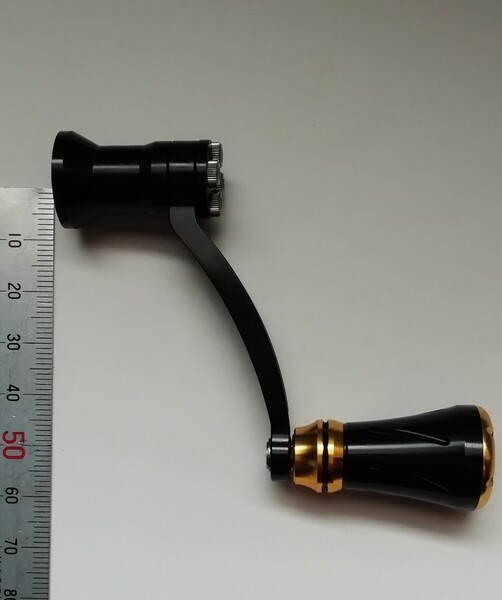 新品未使用 ダイワ用 50㎜ カスタムハンドル 2ボールベアリング DAIWA マシンカットハンドル ねじ込み式ハンドル ダイワハンドル SLP