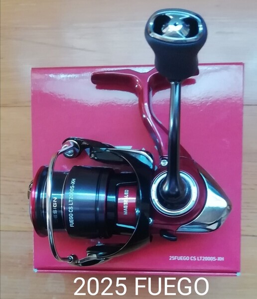 新品未使用 海外モデル フルベアリング 2025 DAIWA FUEGO CS LT 2000S-XH ダイワ 国内発送 カルディア フリームス レガリス レブロス
