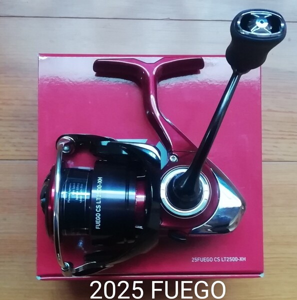 新品未使用 海外モデル フルベアリング 2025 DAIWA FUEGO CS LT 2500-XH ダイワ 国内発送 カルディア フリームス レガリス レブロス