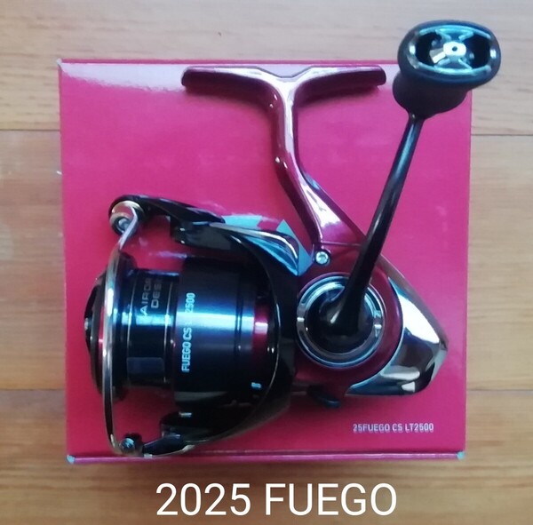 新品未使用 海外モデル フルベアリング 2025 DAIWA FUEGO CS LT 2500 ダイワ 国内発送 カルディア フリームス レガリス レブロス