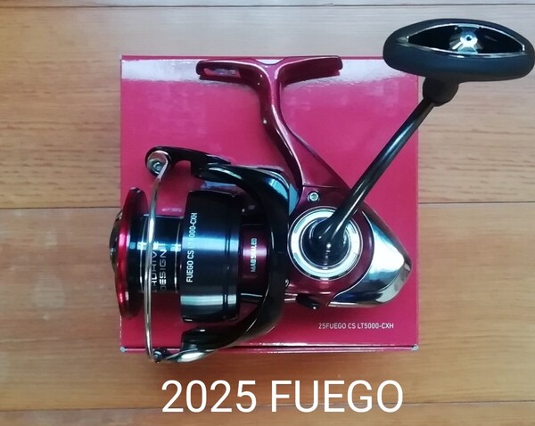 新品未使用 海外モデル フルベアリング 2025 DAIWA FUEGO CS LT 5000-CXH ダイワ 国内発送 カルディア フリームス レガリス レブロス
