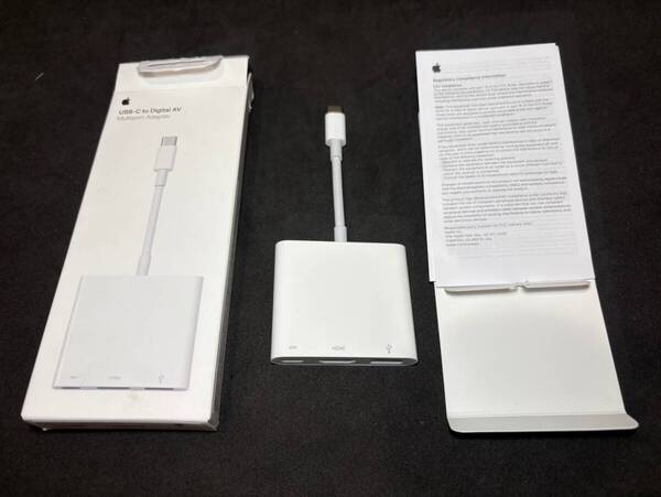 Apple純正 USB-C Digital AV Multiportアダプタ 【即決送料込み】