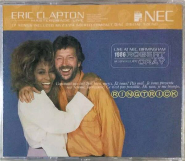 2CD!Eric Clapton / エリック・クラプトン / RINGTRICK / Birmingham 1986 / MID VALLEY
