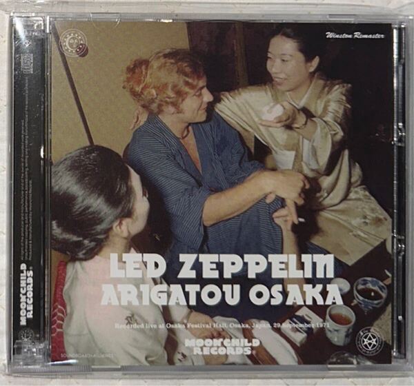3CD!LED ZEPPELIN / レッド・ツェッペリン / ARIGATOU OSAKA /Live At Festival Hall, Osaka, Japan : September 29th, 1971/ MOONCHILD